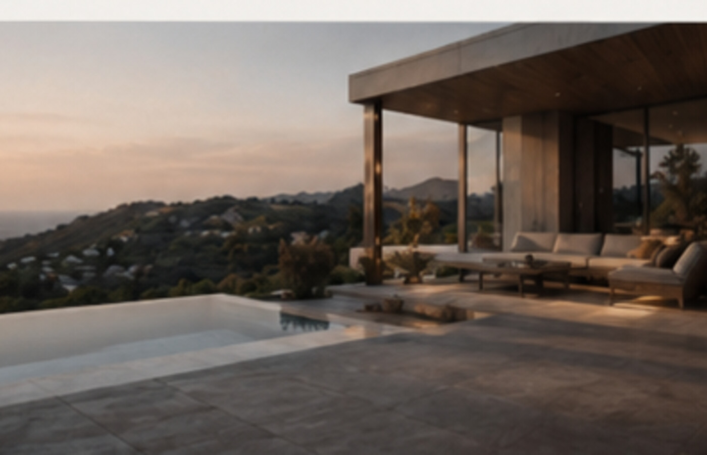 Refined contemporary interior